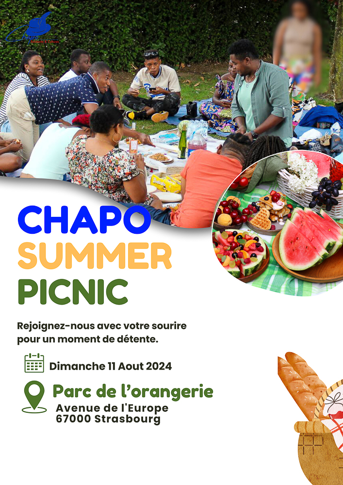 White and Green Modern Picnic In The Park Flyer - 1